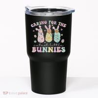 Caring For The Cutest Little Bunnies Nicu Icu Nurse Easter Tumbler thumb 0