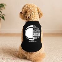 Christian Funny Tennis Player Gift Doggie Tank thumb 2