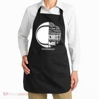 Christian Funny Tennis Player Gift Apron thumb 2