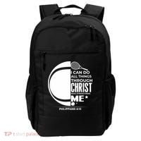 Christian Funny Tennis Player Gift Backpack thumb 0