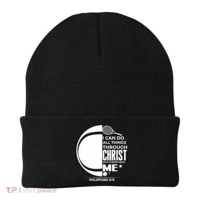 Christian Funny Tennis Player Gift Beanie