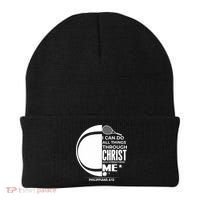Christian Funny Tennis Player Gift Beanie thumb 0