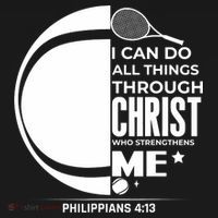 Christian Funny Tennis Player Gift Coaster thumb 2