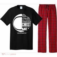 Christian Funny Tennis Player Gift Pajama Set thumb 0