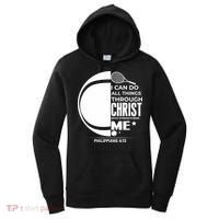 Christian Funny Tennis Player Gift Women's Hoodie thumb 0