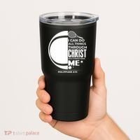 Christian Funny Tennis Player Gift Tumbler thumb 2