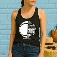 Christian Funny Tennis Player Gift Women's Tank Top thumb 2
