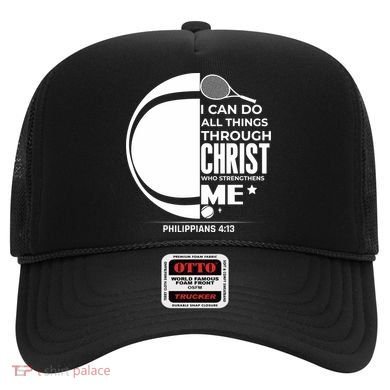 Christian Funny Tennis Player Gift Hat