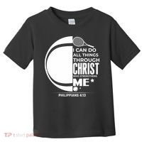 Christian Funny Tennis Player Gift Toddler T-Shirt thumb 0
