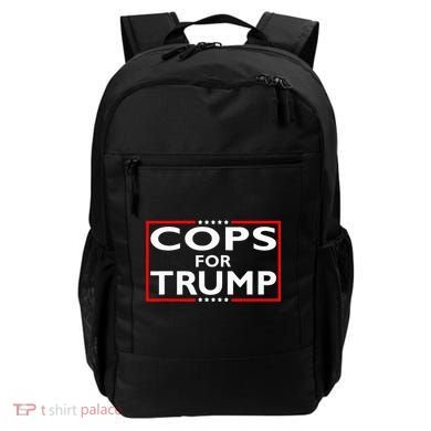 Cops For Trump President Election 2024 Backpack