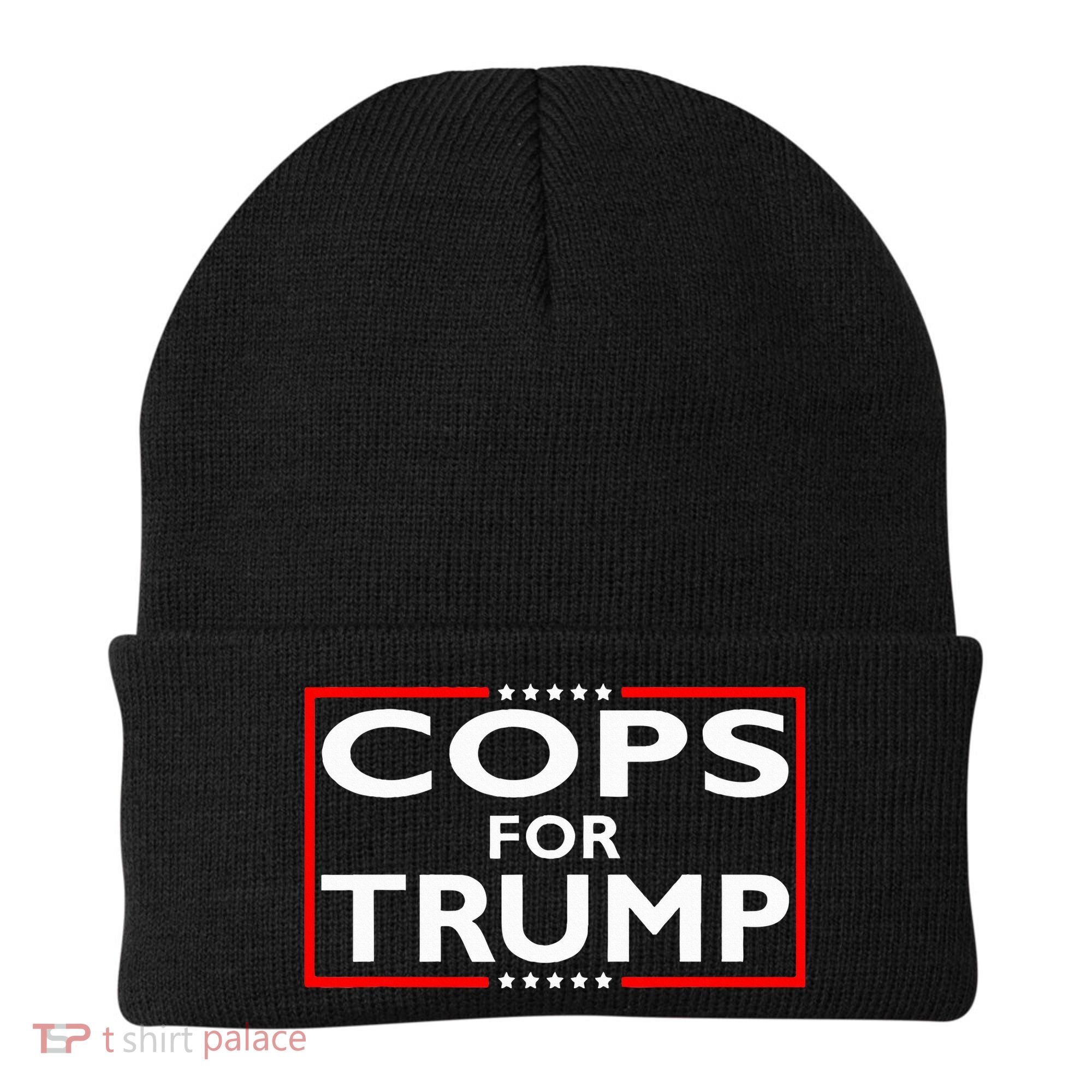 Cops For Trump President Election 2024 Beanie