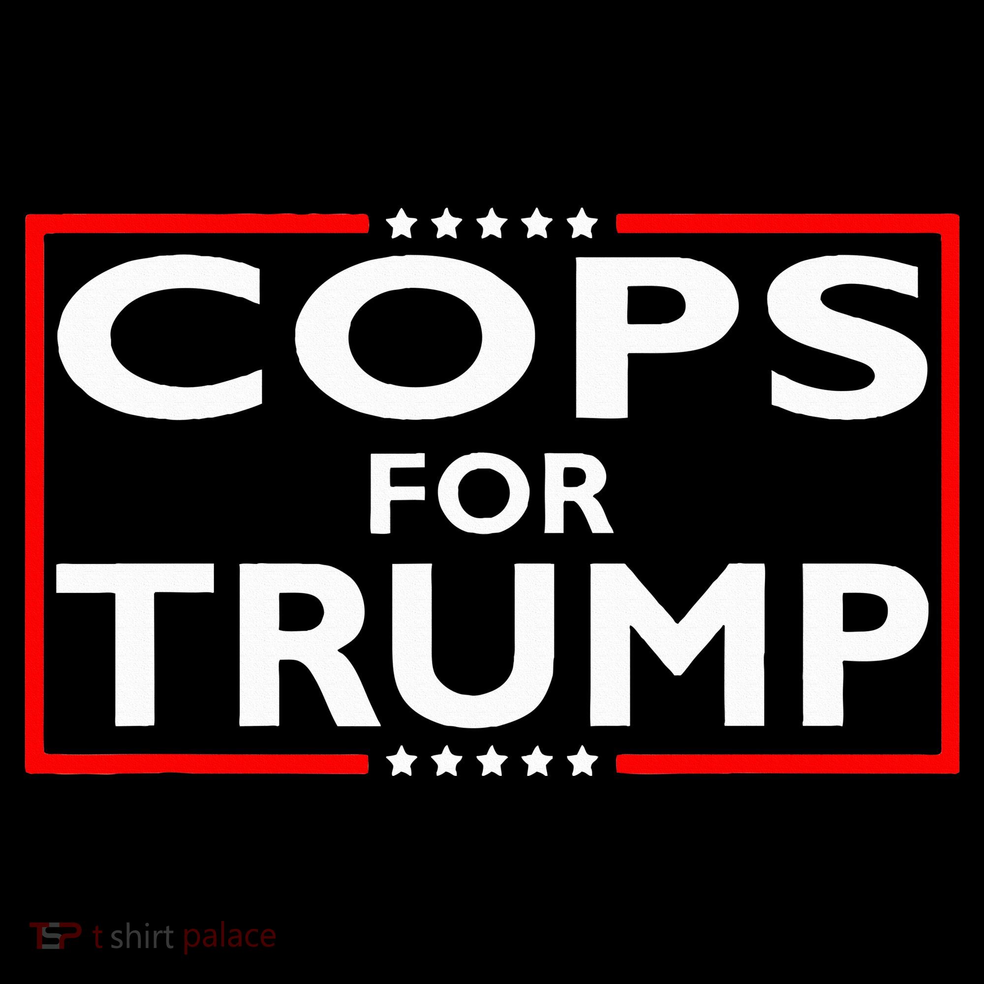Cops For Trump President Election 2024 Women's Hoodie