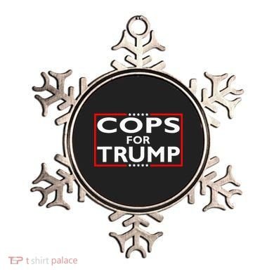 Cops For Trump President Election 2024 Ornament