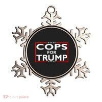 Cops For Trump President Election 2024 Ornament thumb 0