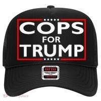 Cops For Trump President Election 2024 Hat thumb 0