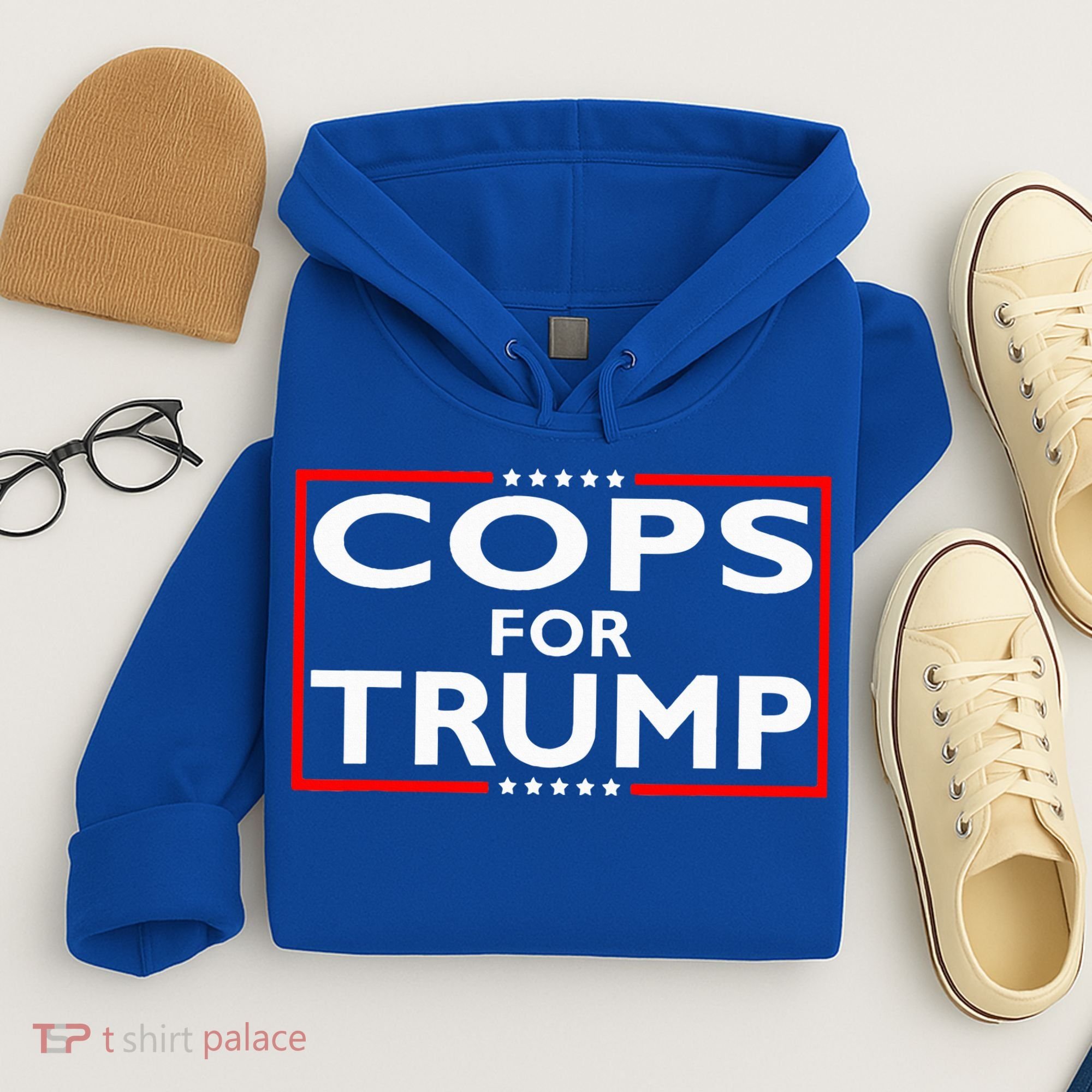 Cops For Trump President Election 2024 Hoodie