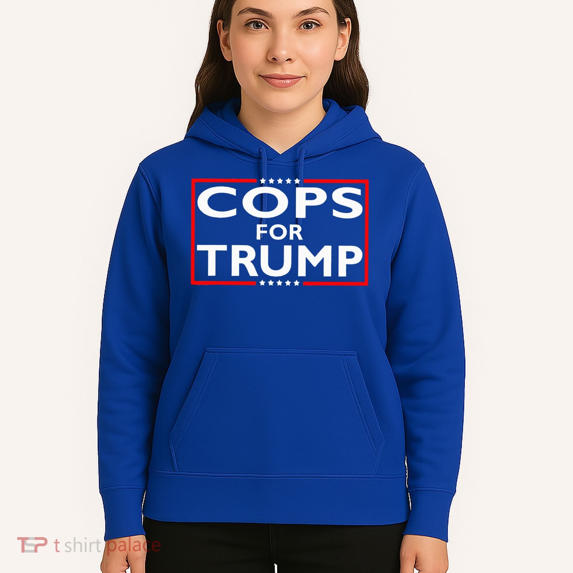 Cops For Trump President Election 2024 Hoodie