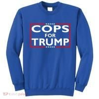 Cops For Trump President Election 2024 Sweatshirt thumb 0