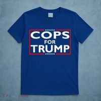 Cops For Trump President Election 2024 T-Shirt thumb 5