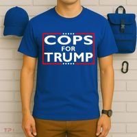 Cops For Trump President Election 2024 T-Shirt thumb 6