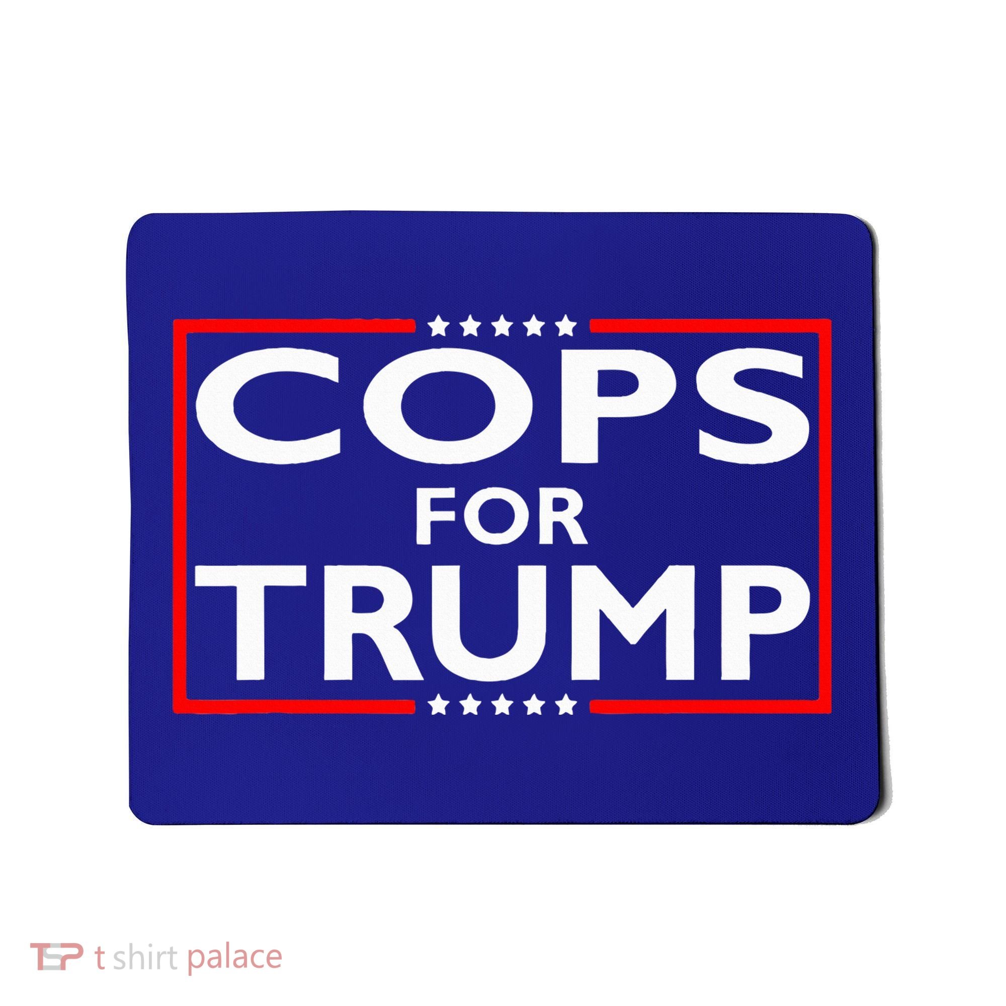 Cops For Trump President Election 2024 Mousepad