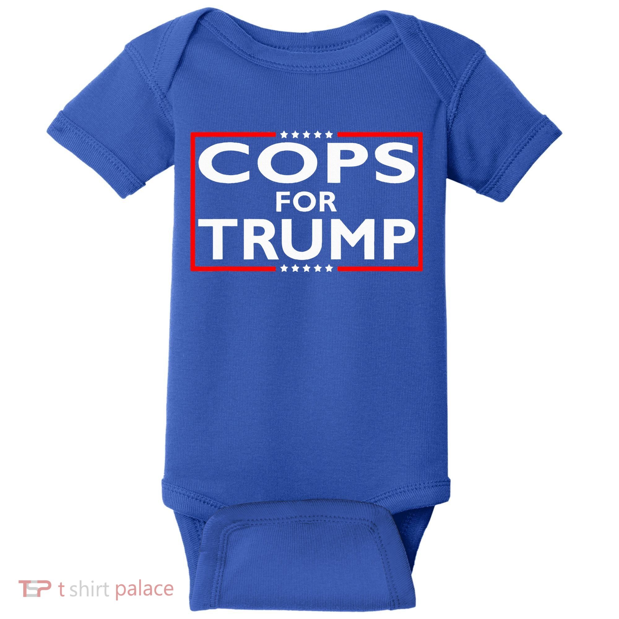 Cops For Trump President Election 2024 Baby Bodysuit
