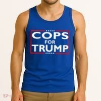 Cops For Trump President Election 2024 Tank Top thumb 3