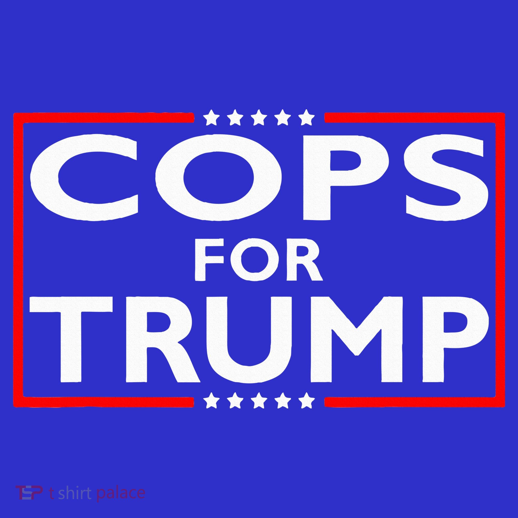 Cops For Trump President Election 2024 Toddler T-Shirt