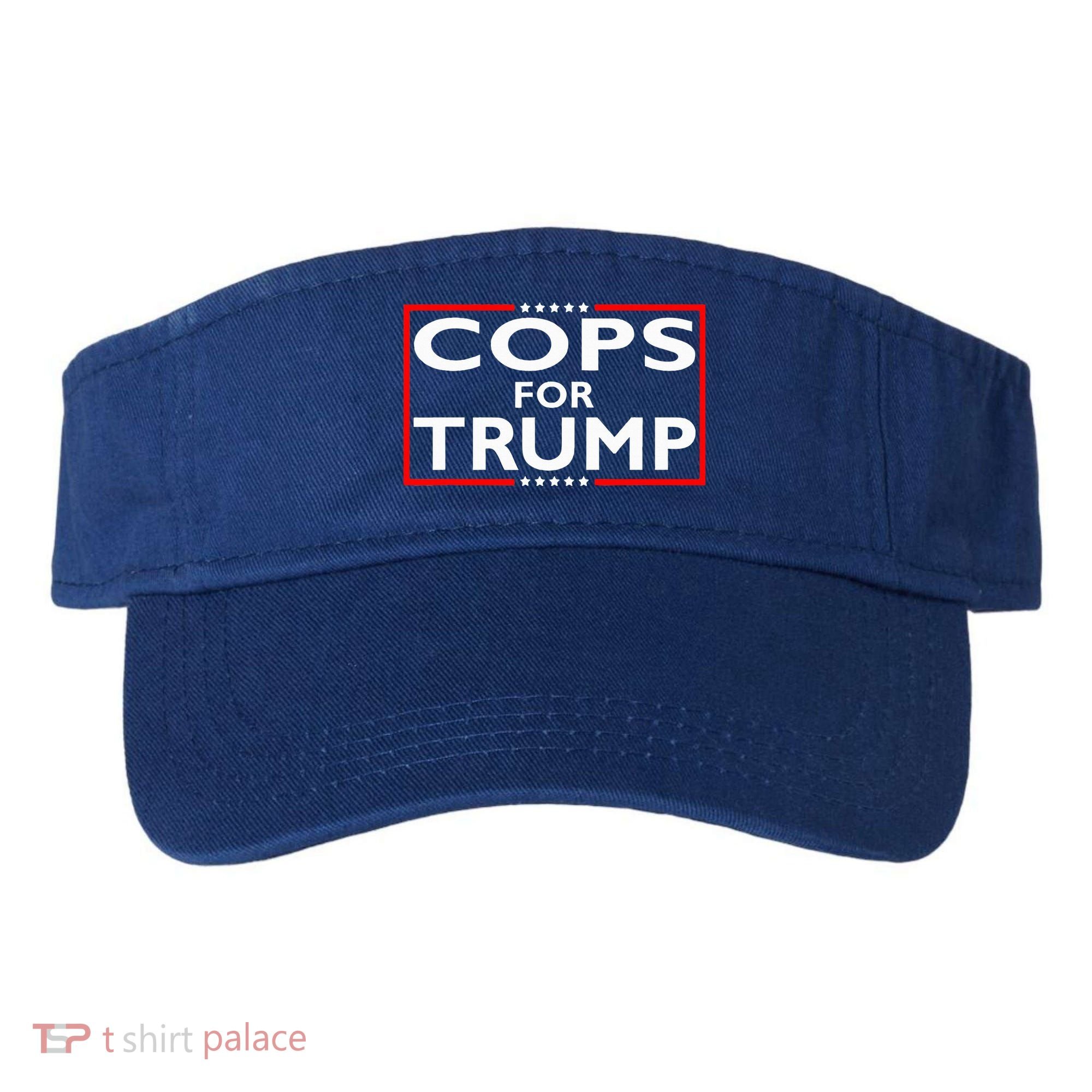 Cops For Trump President Election 2024 Visor