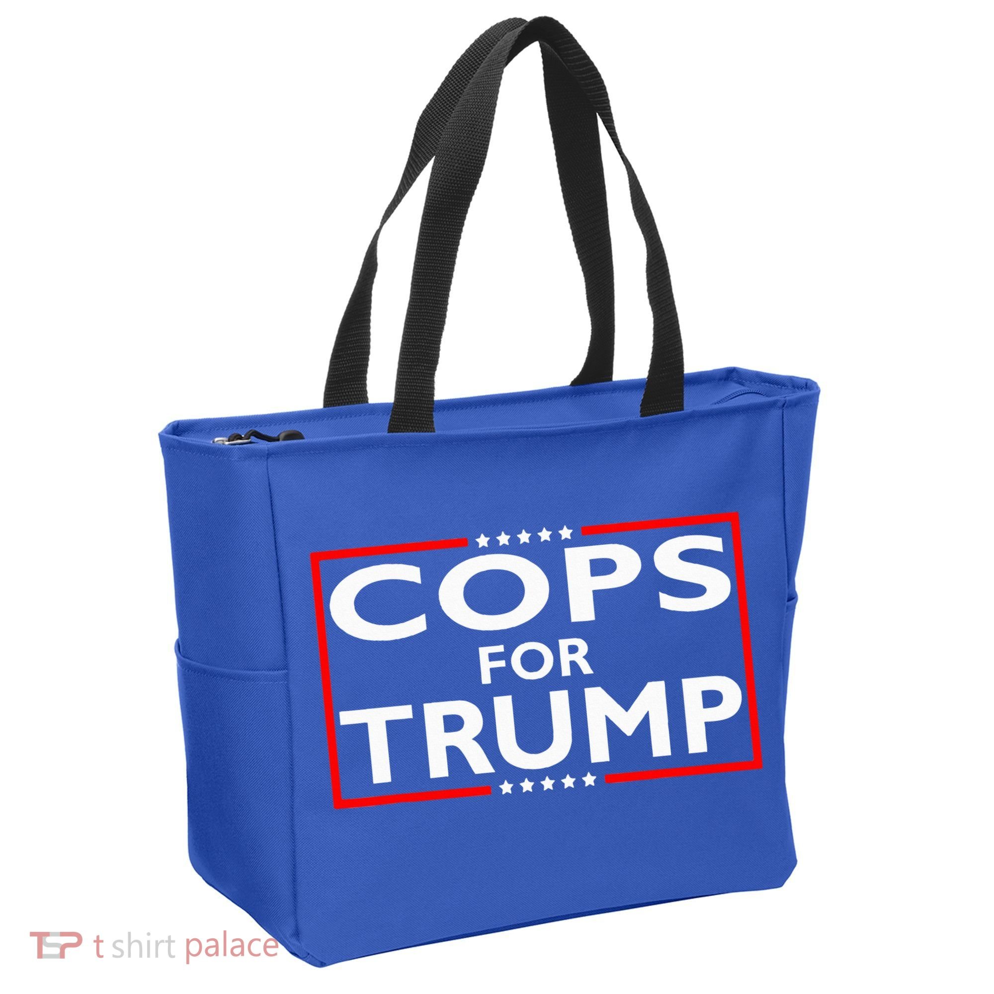 Cops For Trump President Election 2024 Tote Bag