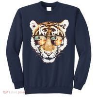 Cool Funny Tiger Tropical Sunglasses Sweatshirt thumb 0