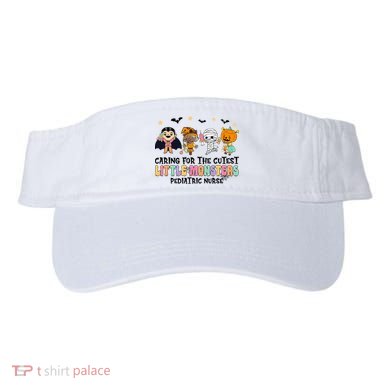 Caring For The Little Monsters Pediatric Nurse Halloween Visor