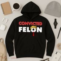 Convicted Felon Trump Hoodie thumb 3