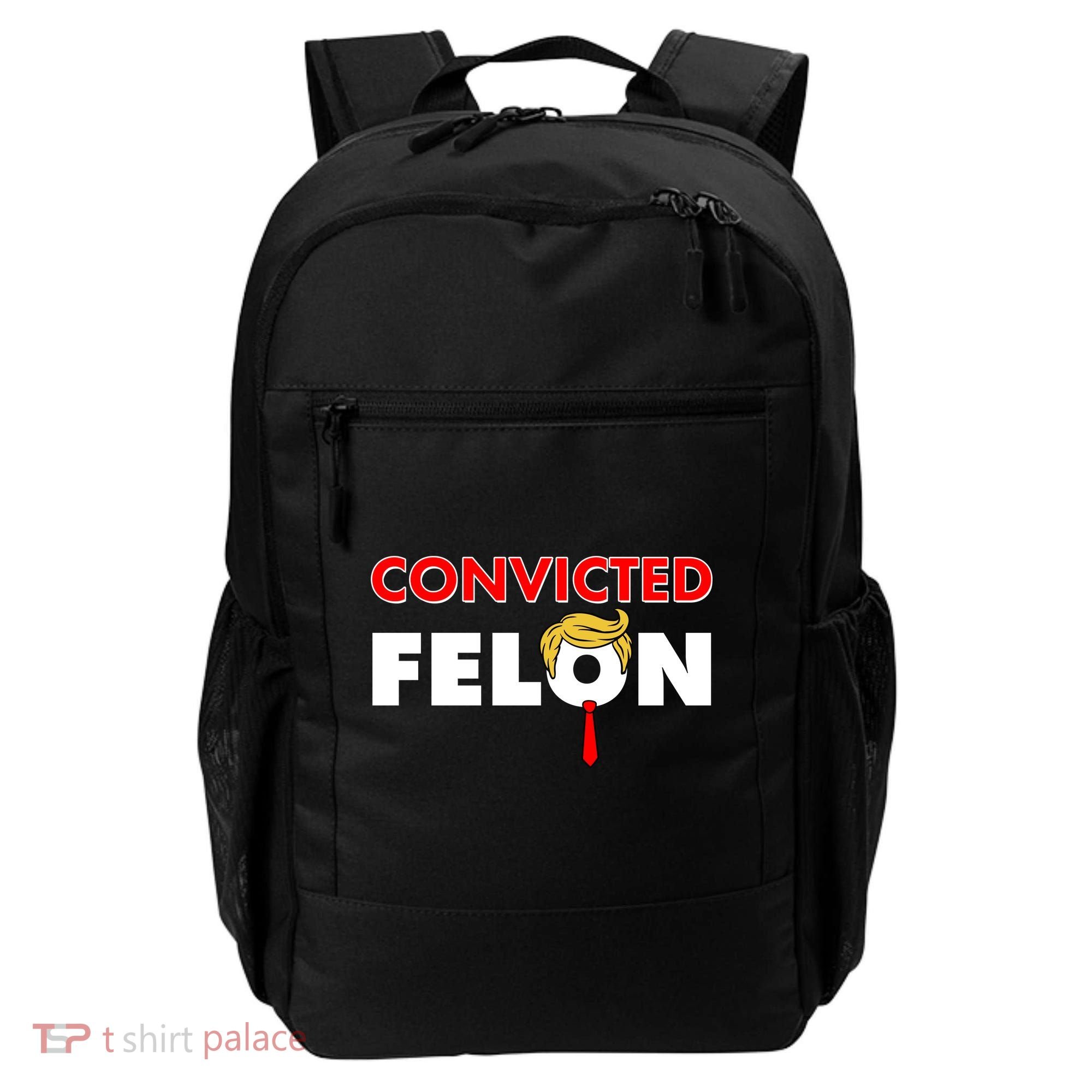 Convicted Felon Trump Backpack