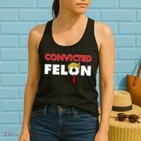 Convicted Felon Trump Women's Tank Top thumb 2