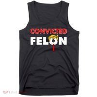 Convicted Felon Trump Tank Top thumb 0