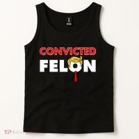 Convicted Felon Trump Tank Top thumb 2
