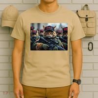Cats For Trump Maga Army American Flag Patriotic Vote Trump Gift T-Shirt thumb 6