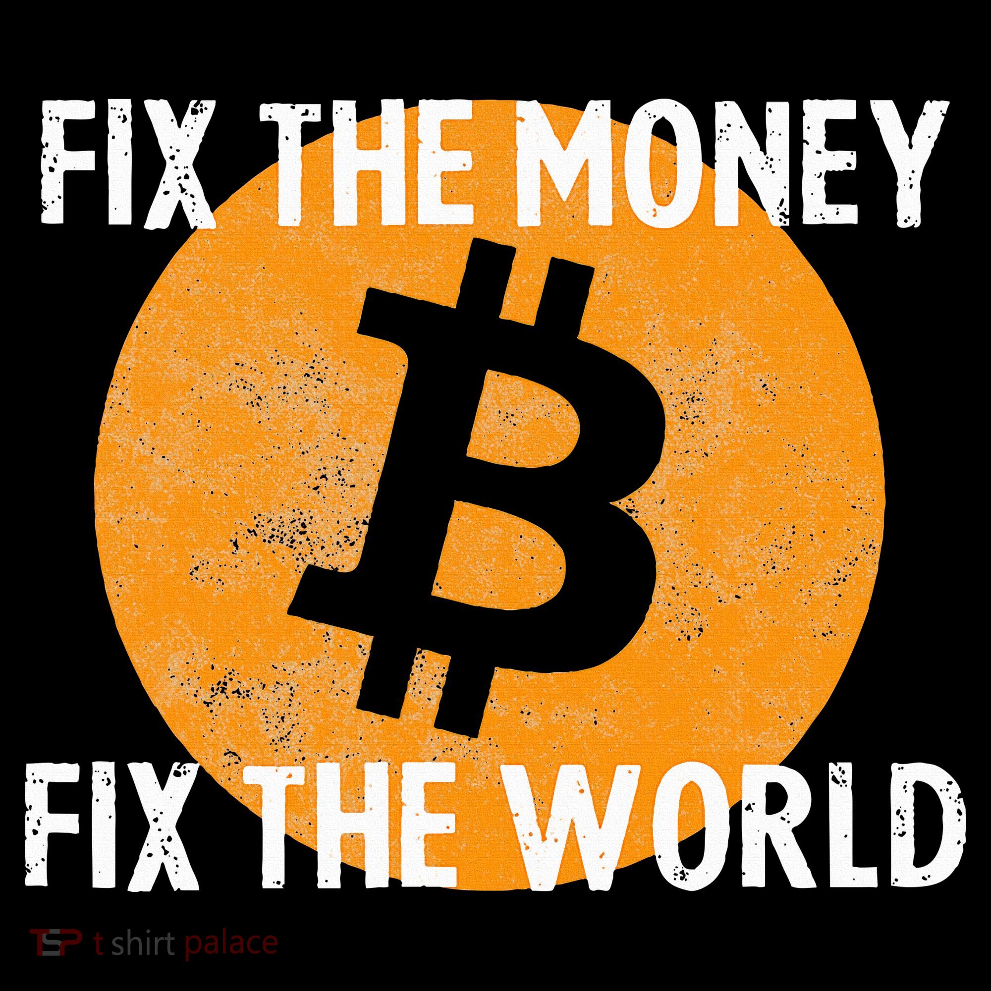Crypto Fix The Money Fix The World Bitcoin Quote Women's Hoodie
