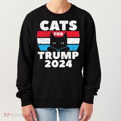 Cats For Trump 2024 Election Women's Sweatshirt