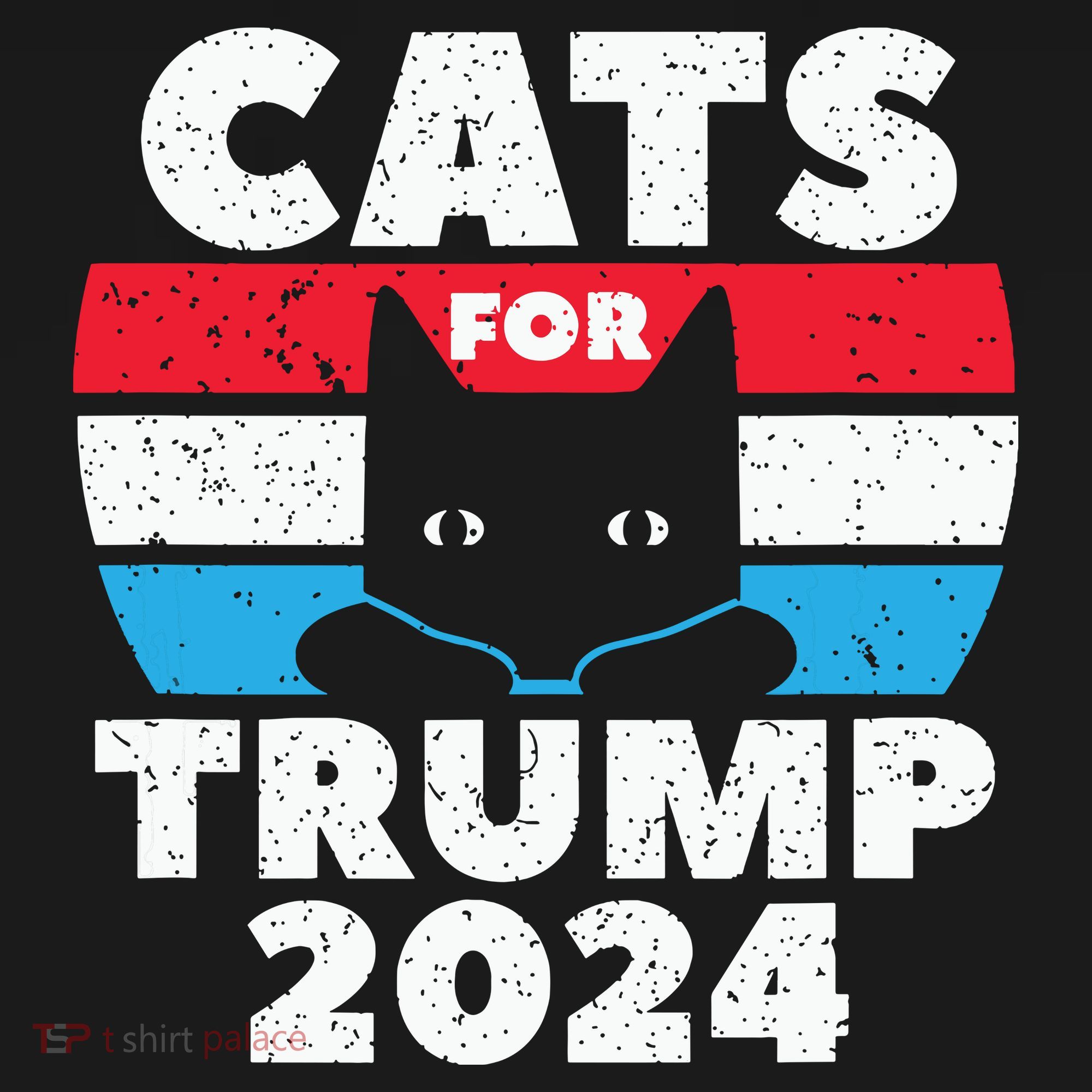 Cats For Trump 2024 Election Doggie Tank