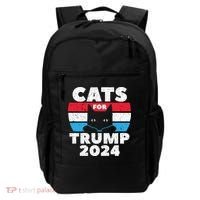 Cats For Trump 2024 Election Backpack thumb 0