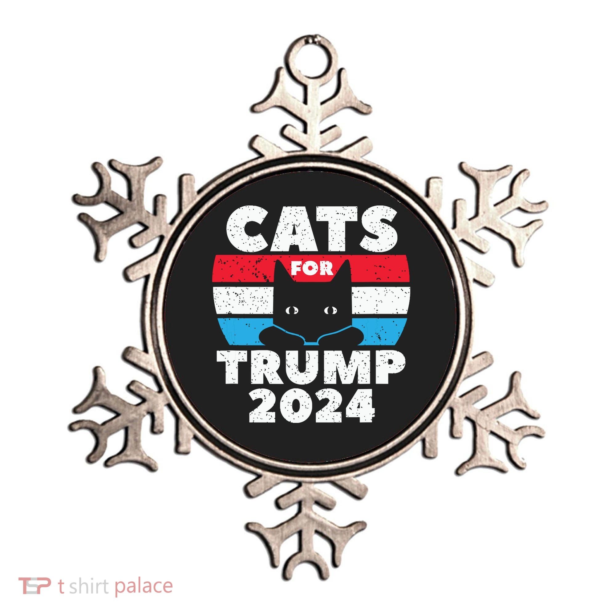 Cats For Trump 2024 Election Ornament