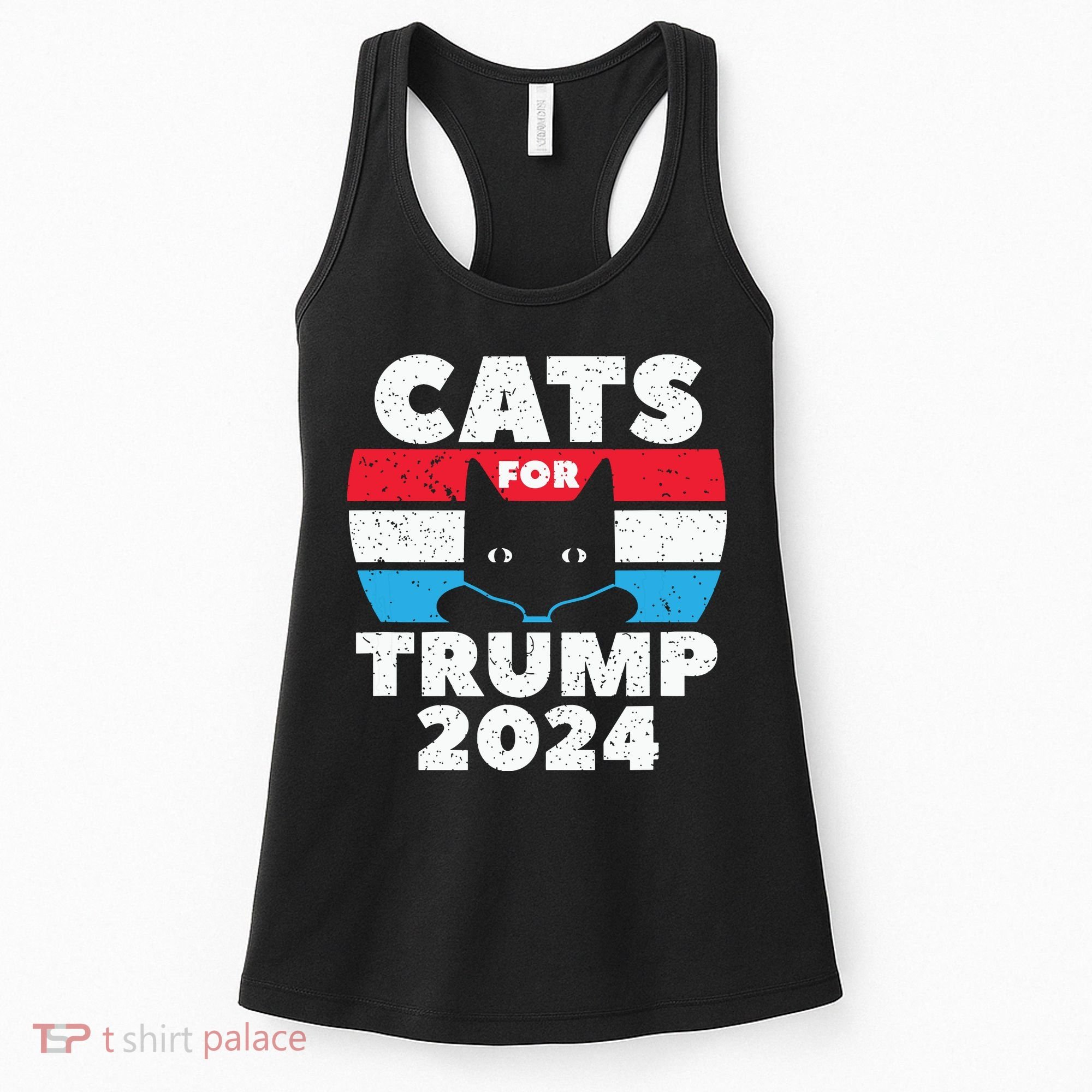 Cats For Trump 2024 Election Women's Tank Top