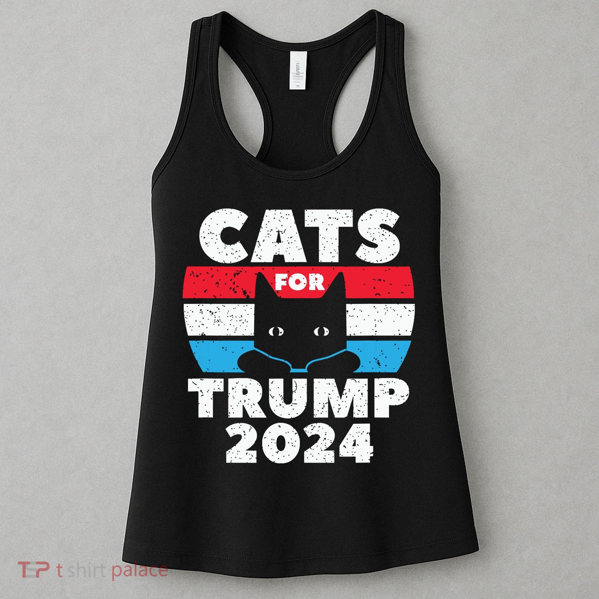 Cats For Trump 2024 Election Women's Tank Top