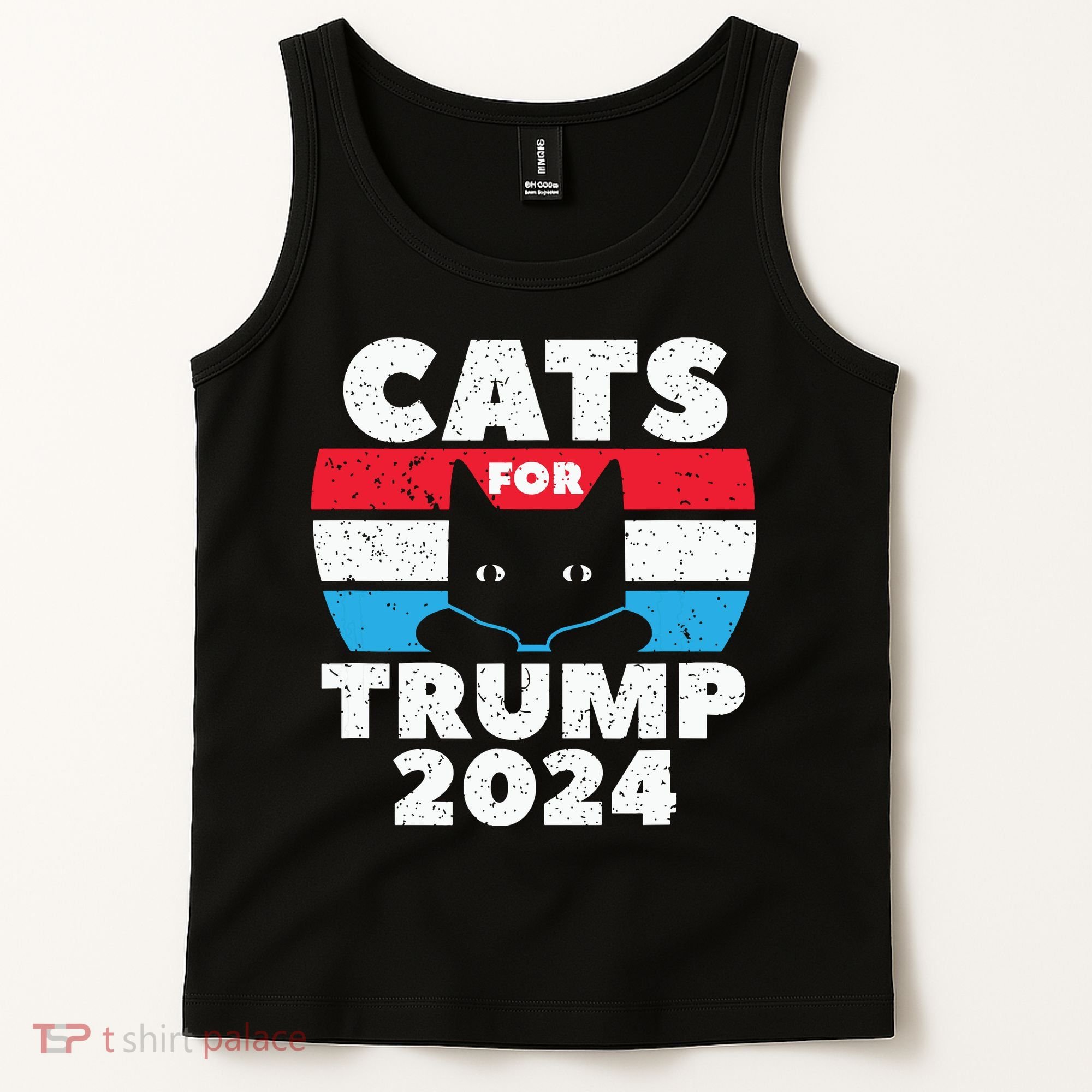 Cats For Trump 2024 Election Tank Top