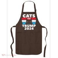 Cats For Trump 2024 Election Apron thumb 0
