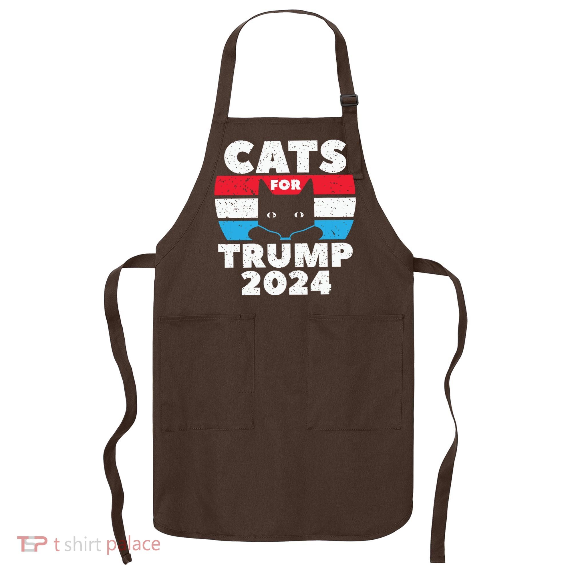 Cats For Trump 2024 Election Apron