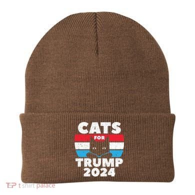 Cats For Trump 2024 Election Beanie