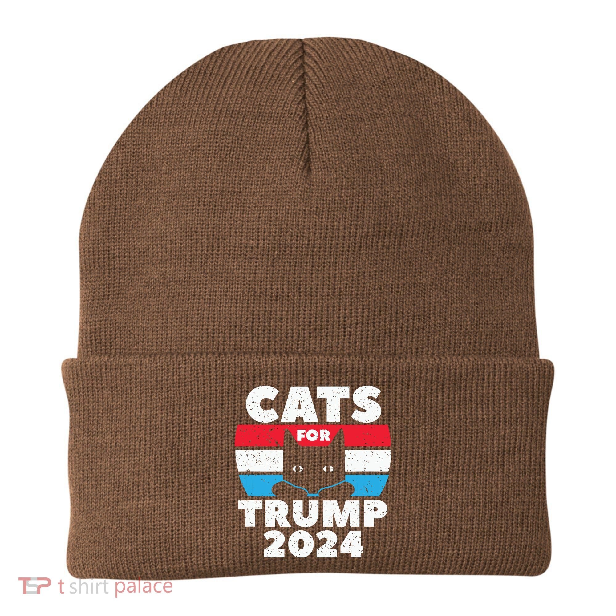 Cats For Trump 2024 Election Beanie